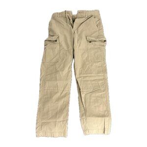 🔥👀 (US M Small) Uniqlo Cargo Pants - Beige 👀🔥